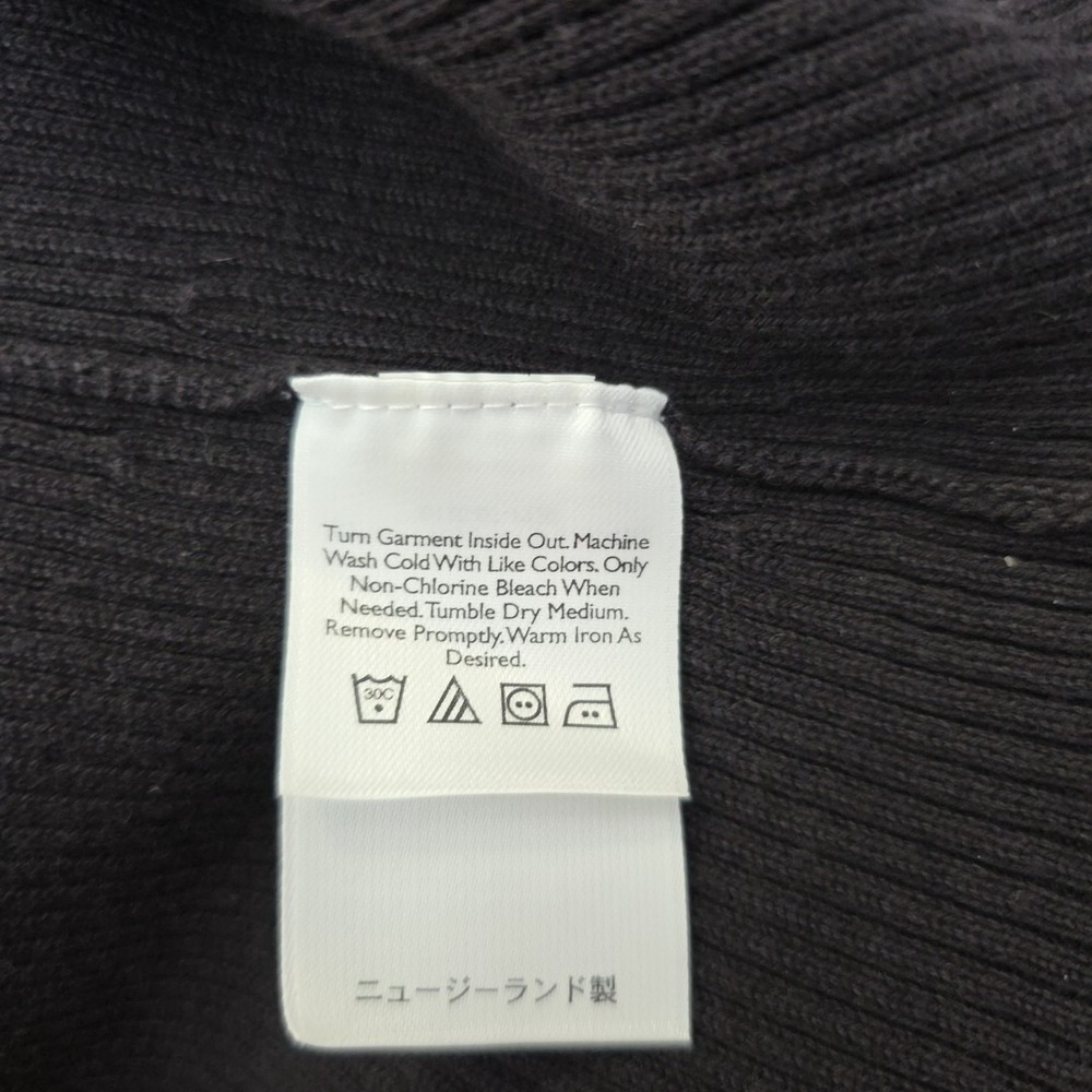 Eddie Bauer Women's V-neck Sweater Size 2XL Black - Picture 6 of 7